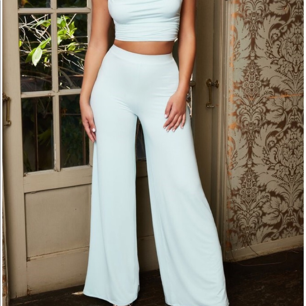 Oh Polly Blue Pant Set